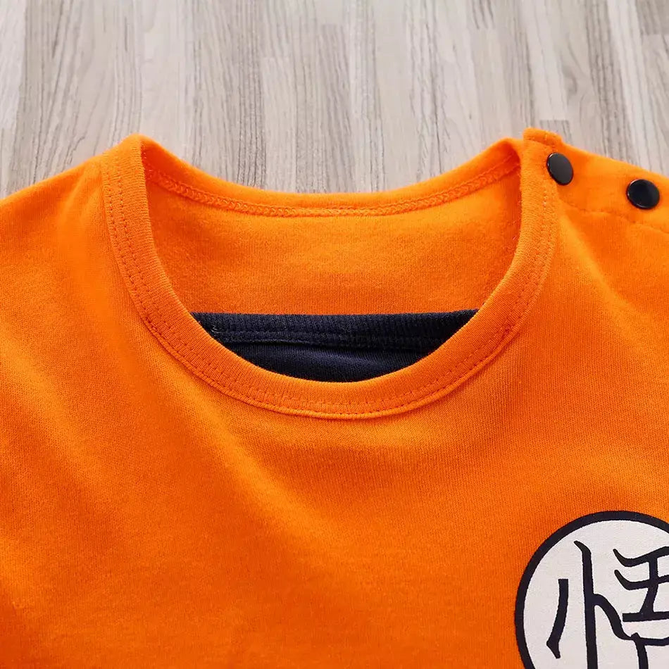 Bebê anime roupas vegeta macacão recém-nascido kuririn roshi roupa de treinamento infantil crianças halloween dos desenhos animados cosplay traje macacão