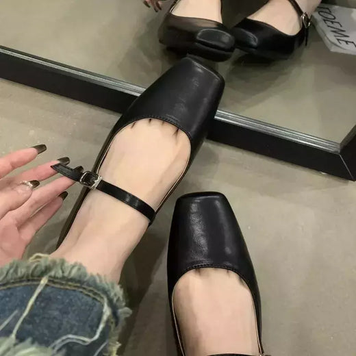 Sapatilhas de bailarina rasas para mulheres, sapatilhas femininas, sapatilhas casuais, sapatos Lolita, sapatilhas ao ar livre, moda primavera, 2021