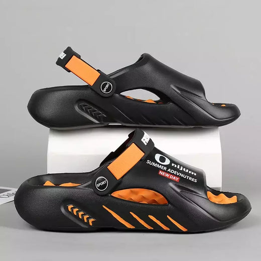 Chinelos masculinos de massagem, sandálias interiores e exteriores, sapatos casuais de praia, sola confortável, tamanho grande, 38-47, novo, 2022