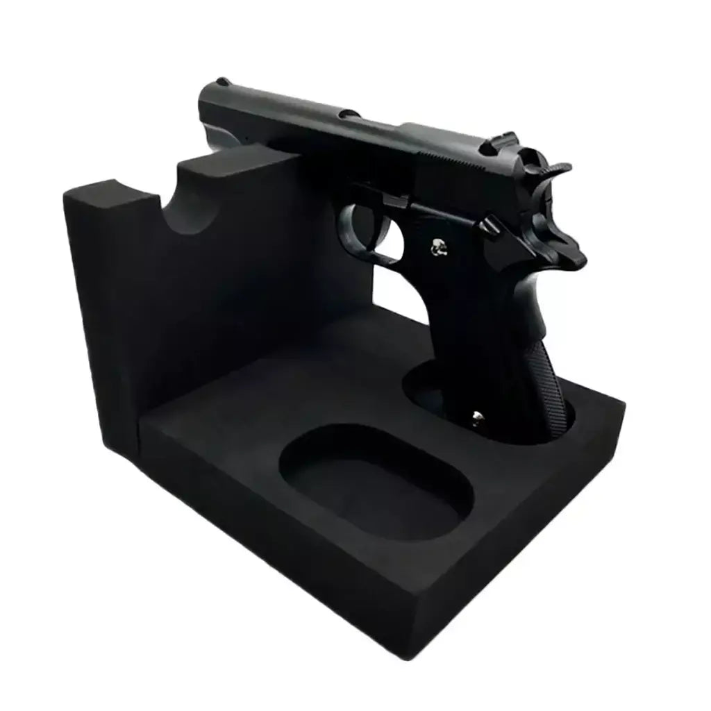 Rack de arma de espuma de eva para armazenamento de armas, suporte de pistolas, armazenamento em armário de armas, acessórios seguros para armas