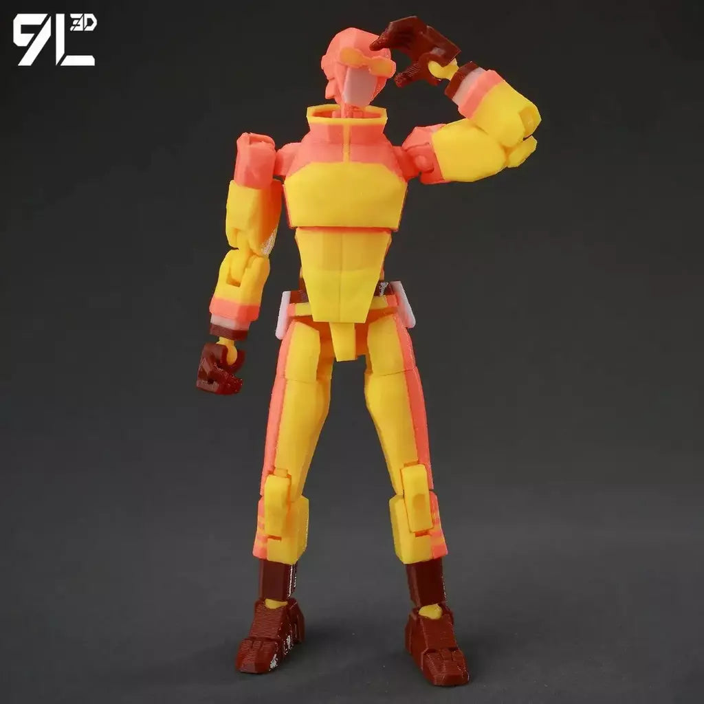 9l3d impresso invincible menino lucky13 manequim13 conquistar lex allen super-heróis anime brinquedos figuras de ação manequim modelo ornamentos