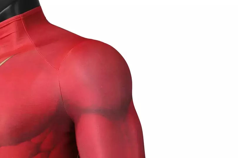 Red Barry Allen Adulto Homens Halloween Cosplay 3D Impressão Digital Macacão Cosplay Bodysuit Zentai Terno Jason Garrick Traje
