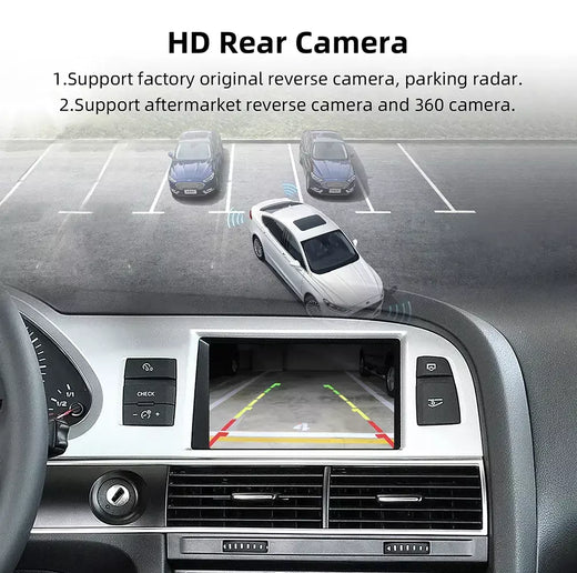 Anyfar carplay sem fio para audi a6 q7 2009-2015 mmi 3g android auto espelho link airplay câmera reversa acessórios multimídia