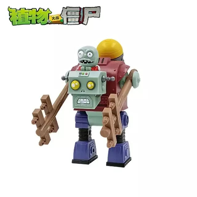 Plantas vs zumbis figura de ação gargantuar dr. zumbi conehead balde de futebol yeti figuras presentes de aniversário crianças brinquedo para meninos