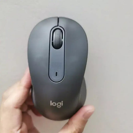 Logitech m650 mouse sem fio bluetooth original, clicos silenciosos para pc/mac/multi-dispositivo/chromebook, escritório, laptop, tecnologia de sensor