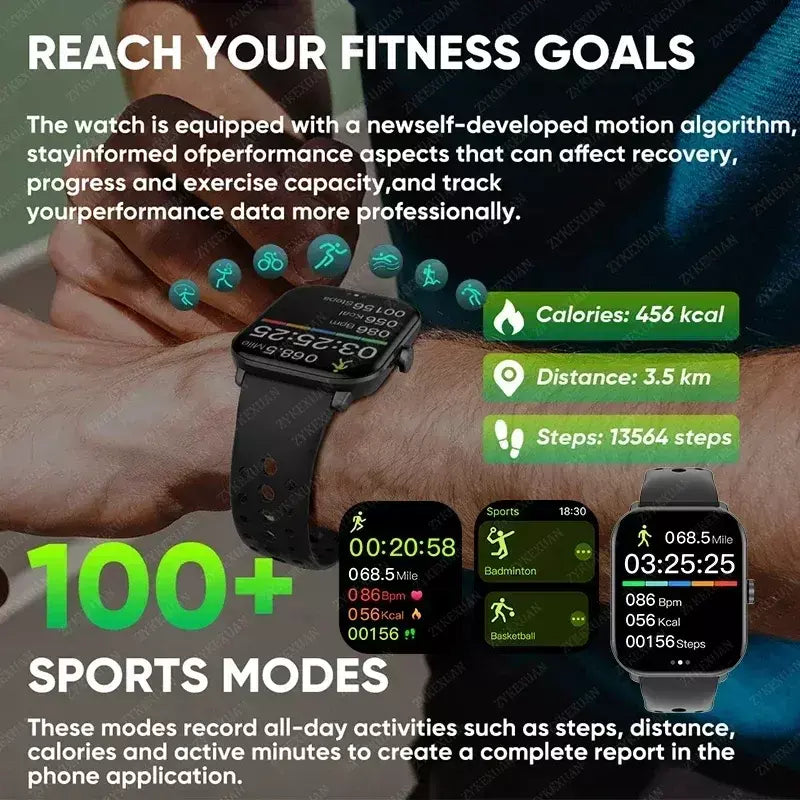 Xiaomi versão global das mulheres dos homens hd amoled display freqüência cardíaca bluetooth chamada gps pista esportes à prova dwaterproof água relógio inteligente