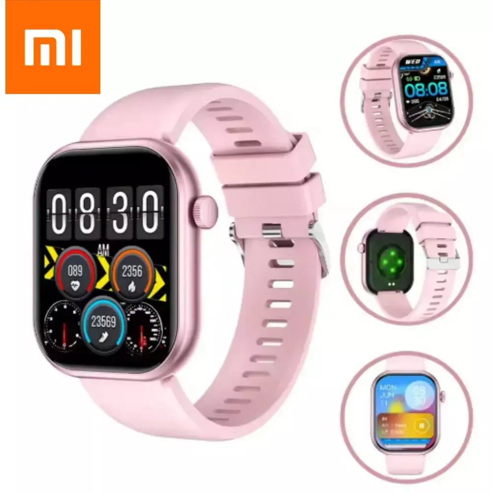Xiaomi senhora relógios 2026 novo relógio inteligente feminino tela de toque completa bluetooth chamada à prova dwaterproof água esporte rastreador fitness smartwatch masculino