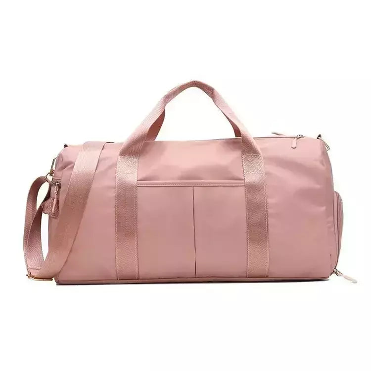 Impermeável Nylon Sports Gym Bags para Homens e Mulheres, Bolsa de Viagem, Yoga Mat, Sapatos Compartimento, Treinamento, Fitness, ao ar livre