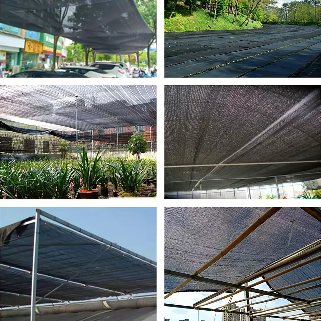 2-15m preto pára-sol net sombra sombreamento protetor solar malha capa planta estufa tela de privacidade jardim ao ar livre anti-uv pano casa