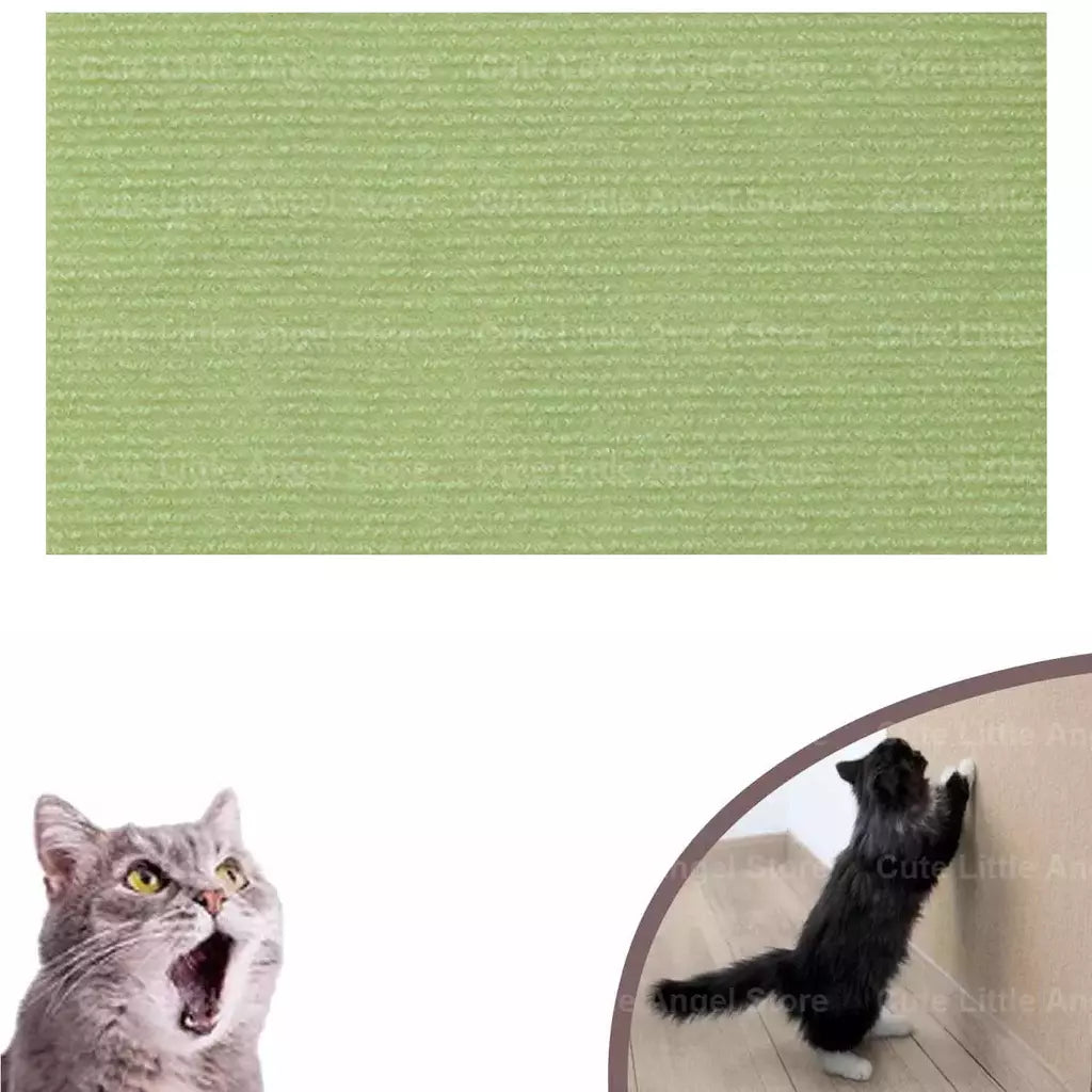 Anti gato risco sofá diy gatos placa de risco sofá proteção patas afiar aparável auto-adesivo tapete gatos placa de risco