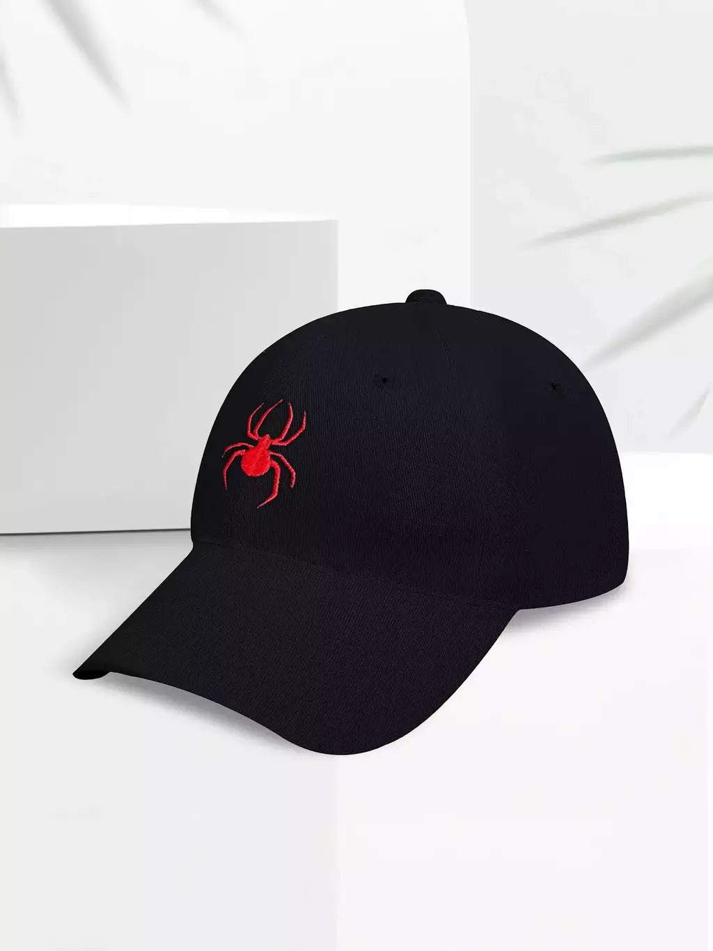 Boné de beisebol bordado aranha personalizado para homens e mulheres, esportes ao ar livre, protetor solar de lazer, chapéu de pato, sol, verão