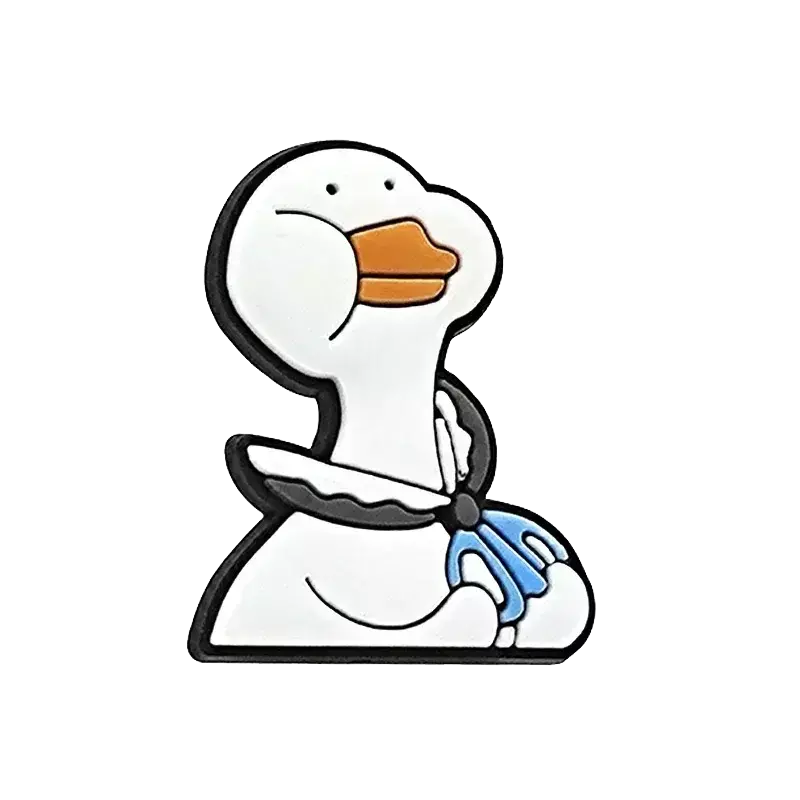1/10 pçs animais dos desenhos animados sapato encantos patos pinguins gatos sapato decorações acessórios sapos cães pinos para mulheres crianças tamancos fivelas