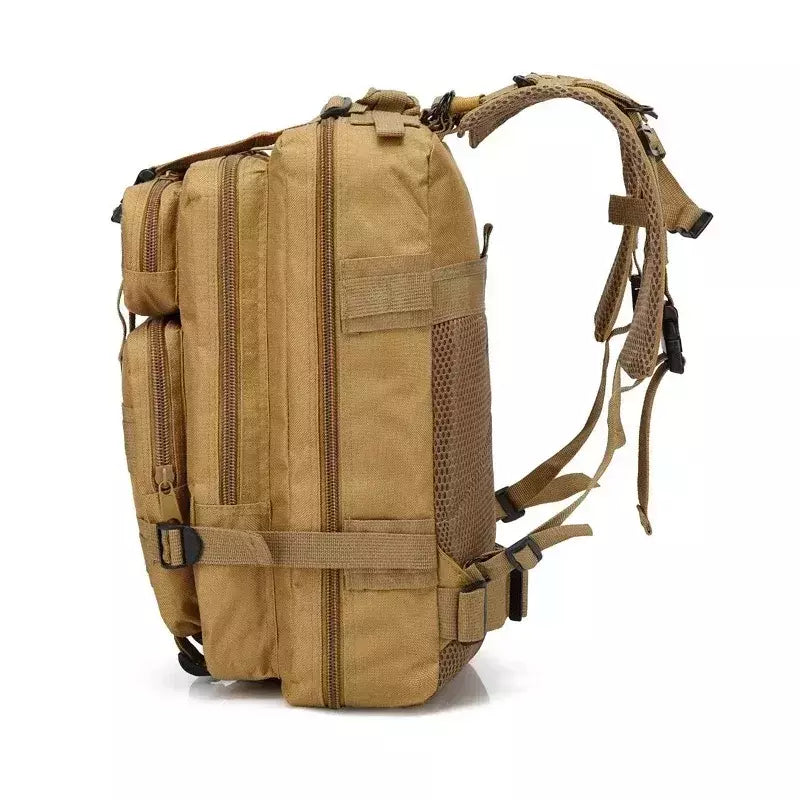 Classic Tactical Camouflage Nylon Backpack, Travel Sports Bag, Escalada ao ar livre, caça, pesca, caminhadas, 3P Pack