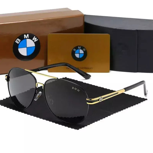 Bwm luxo polarizado óculos de sol masculino uv400 anti-reflexo retro vôo óculos de sol condução ciclismo pesca caminhadas ao ar livre óculos de sol