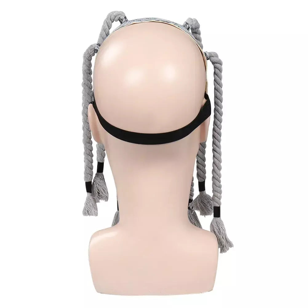 Mick máscara banda deslizamento cosplay nó acessórios de fantasia joey roleplay fantasia masculino látex headwear halloween masquerade capacete masculino