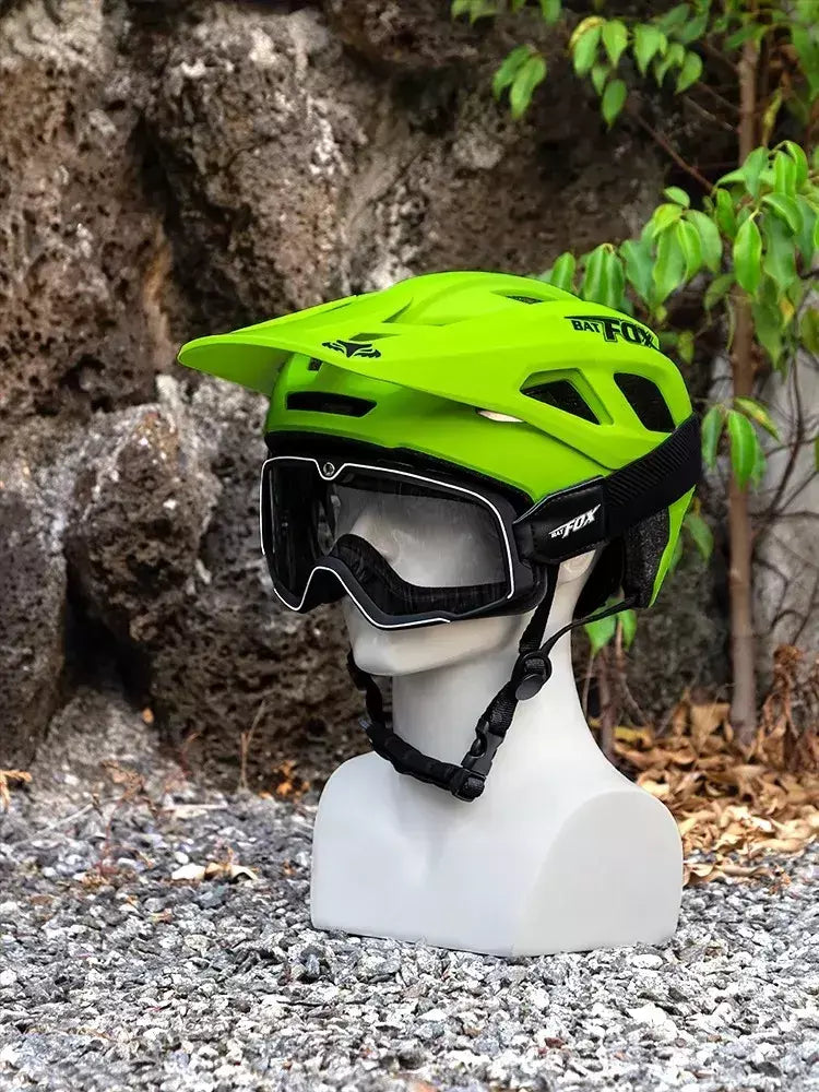 Batfox capacete de bicicleta mtb ajustável, leve, respirável, forro confortável, esportes ao ar livre, chapéu seguro para homens e mulheres, capacete de ciclismo