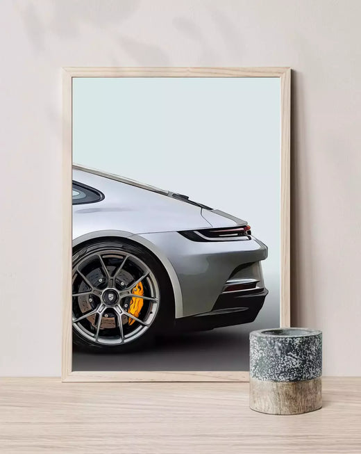 Clássico Pop HD Canvas Poster Print, Wall Art, Supercar, Casa, Quarto, Sala de estar, Decoração, 911, GT3, 3 Pcs