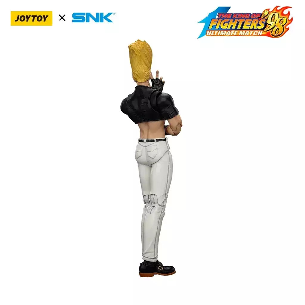 Joyotoy original rei dos lutadores 98um figura de ação kof 98um ikari guerreiros equipe herói 1/18 jogo estatueta modelo brinquedos personalizados