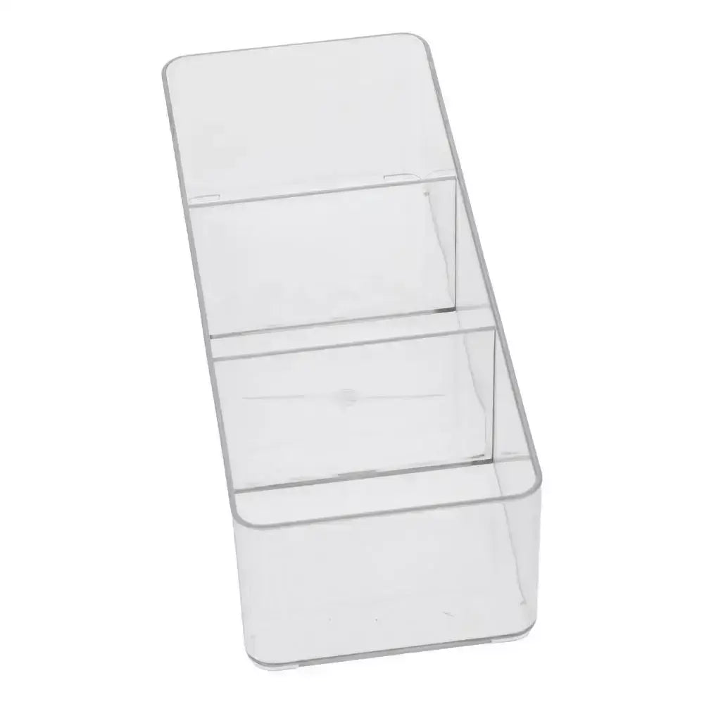 Transparente Acrílico Tea Bag Organizador, Caixa de armazenamento, classificar e organizar, Sala Prateleiras, 22*8.5*5.5 cm