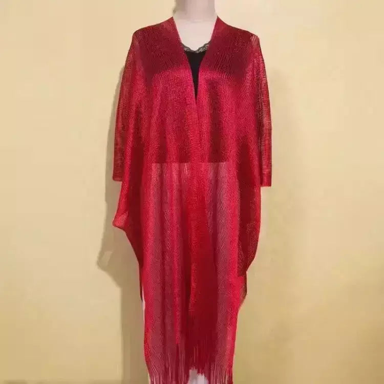 Moda borla ouro bikini cobrir sexy vestido de praia túnicas para mulheres beachwear verão cover-ups kaftan vestido de noite xales