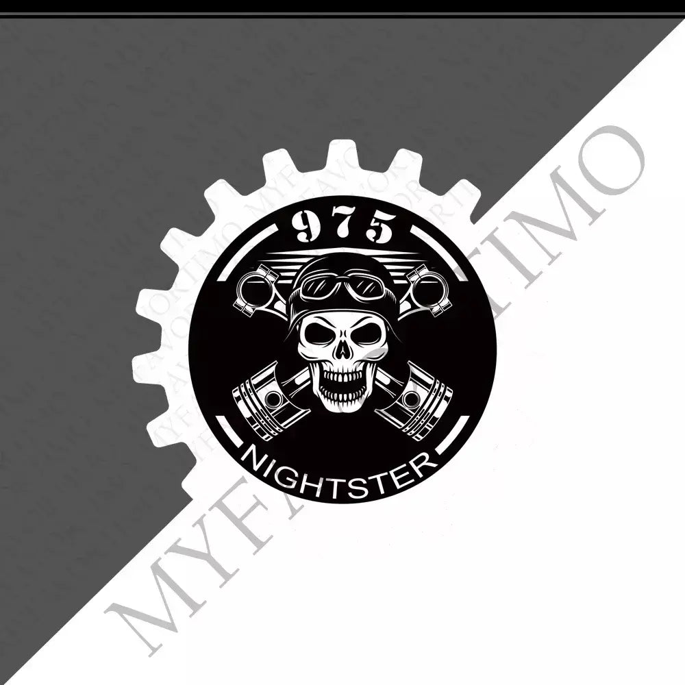 Para harley davidson nightster 975 rh975 adesivos decalques protetor tanque almofada kit joelho corpo fender escudo escape 2022-23