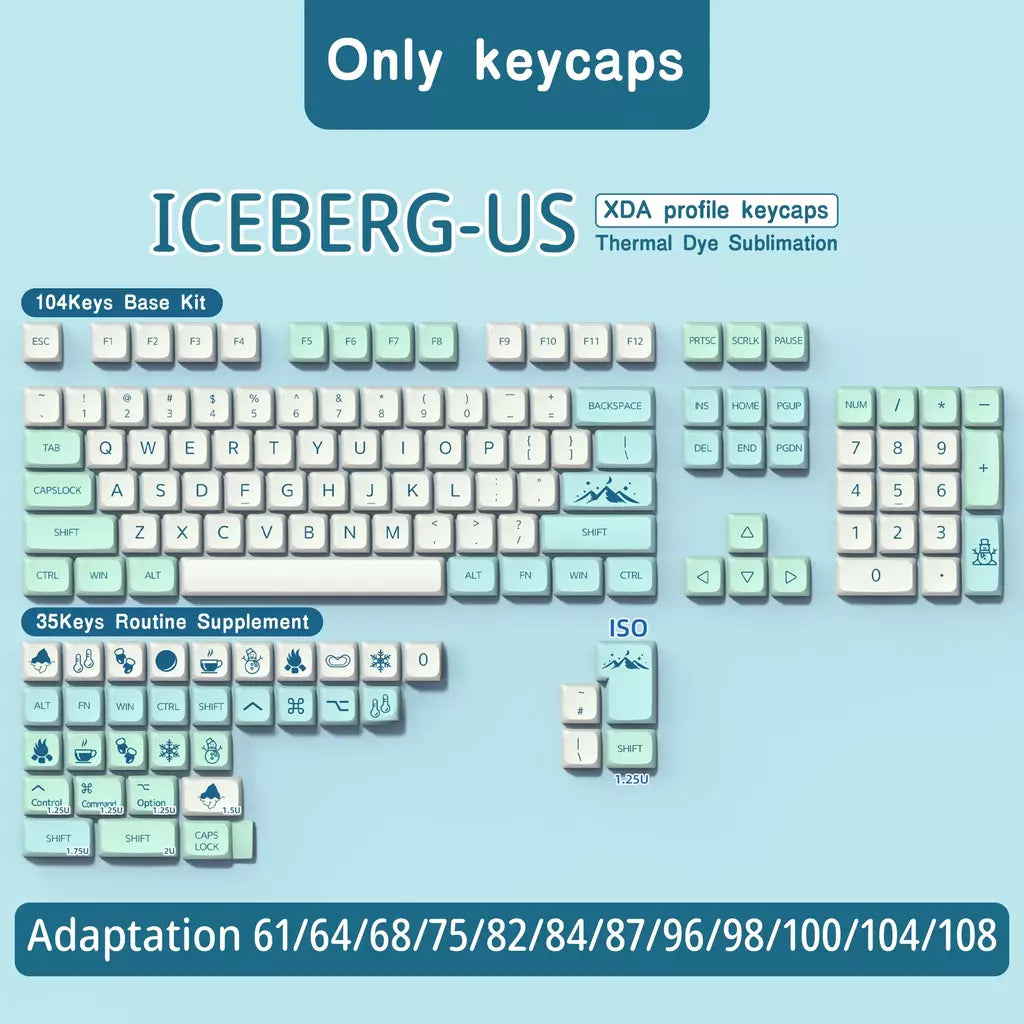 Espanhol francês coreano japonês brasileiro russo xda perfil pbt keycap para cereja mx switch teclado mecânico iso entrar gk61