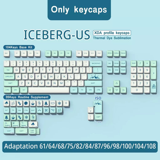 Espanhol francês coreano japonês brasileiro russo xda perfil pbt keycap para cereja mx switch teclado mecânico iso entrar gk61