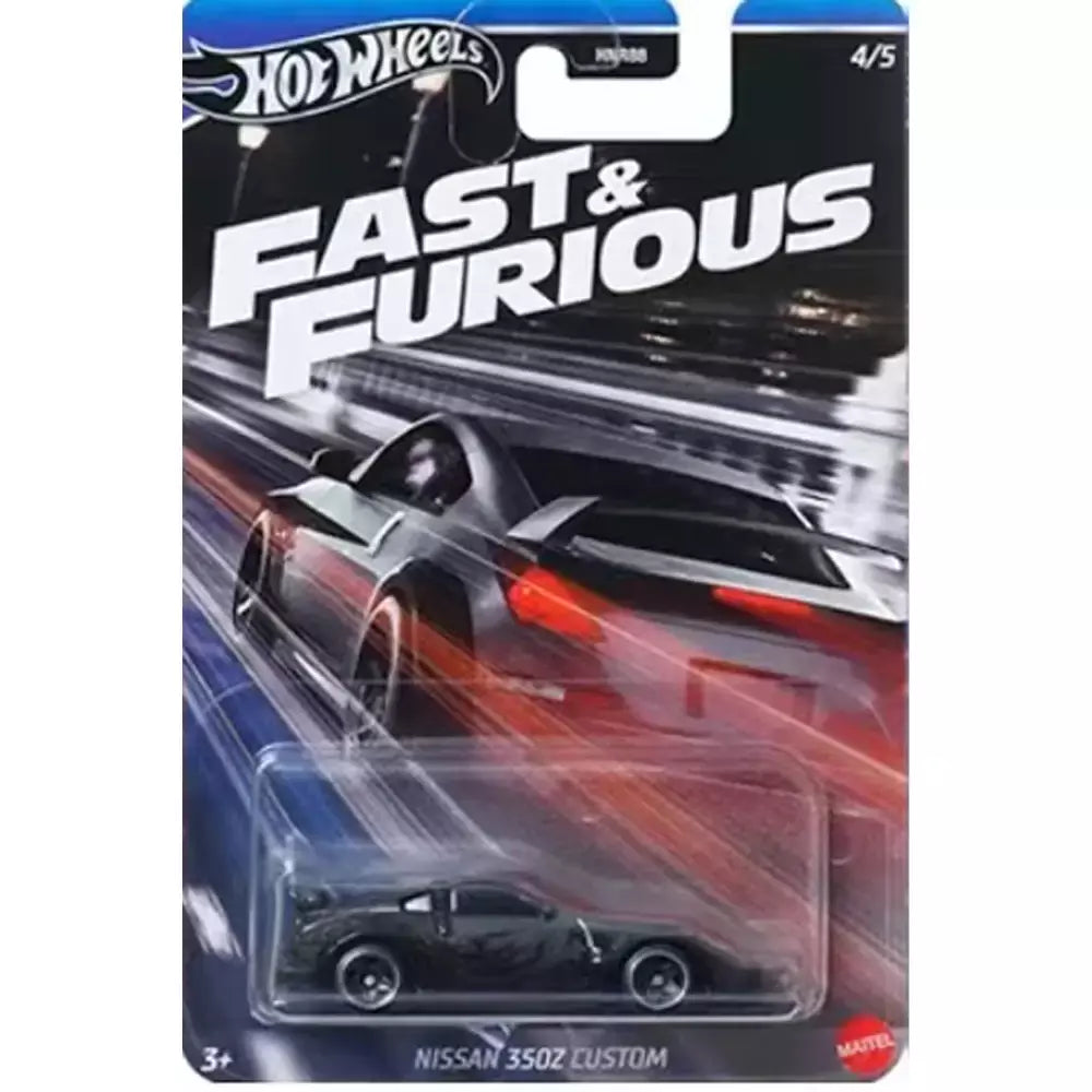 Hot Wheels Carros Velozes e Furiosos HNR88-E F G H J TOYOTA SUPRA NISSAN SKYLINE GTR (BNR34) Diecast Modelo de Veículo Carros Brinquedos Meninos Presente