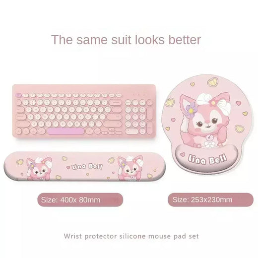 Gradiente mouse pad confortável suporte de pulso antiderrapante mouse pad macio mousepad suporte de pulso computador silicone mouse pad