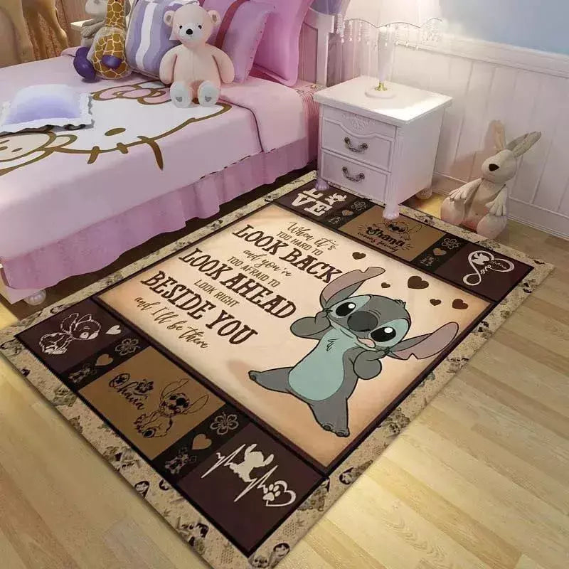 Tapetes com série de pontos Disney, tapete para sala de estar, quarto, cozinha,