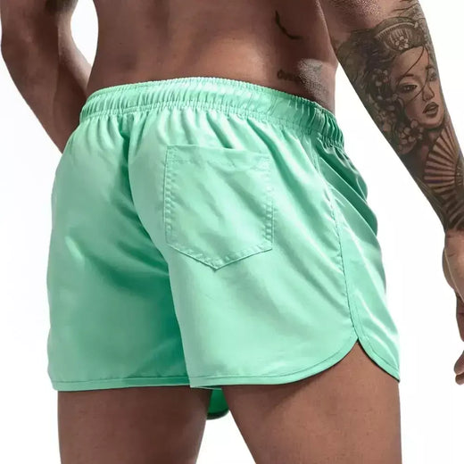 Calções de banho masculinos de pesca, calções de banho de secagem rápida, maiô para natação, surf, praia, esportes aquáticos, verão, 13 cores