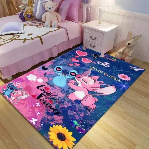 Tapetes com série de pontos Disney, tapete para sala de estar, quarto, cozinha,