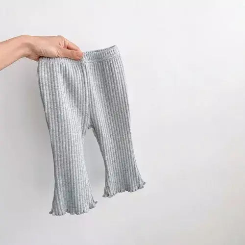 Calças de bebê verão calças finas recém-nascidos menino estiramento da criança meninos menina roupas cor sólida roupas infantis para crianças