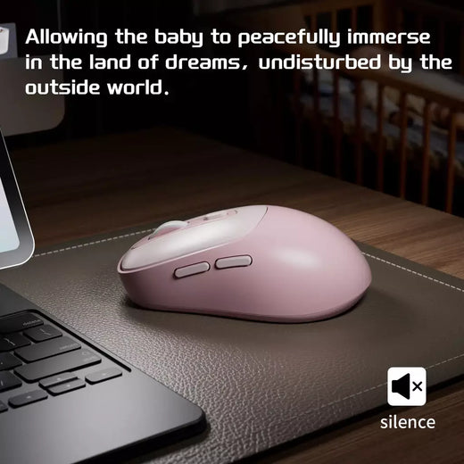 Mouse sem fio MageGee com conexão USB de 2,4 GHz, hibernação automática para economia de energia, adequado para jogos, escritório, laptop, desktop