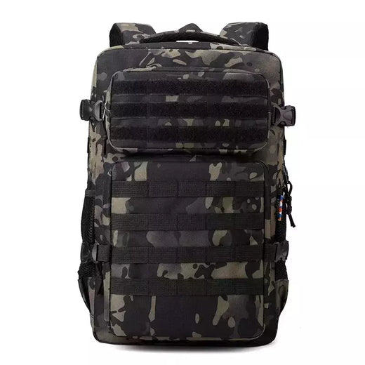 Impermeável Outdoor Tactical Mochilas, Molle Nylon Mochila, Esportes, Camping, Caminhadas, Trekking, Caça, 35L, 1000D