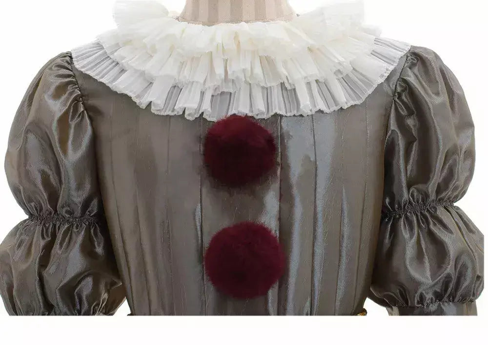 Anime noite palhaço coringa adulto pennywise cosplay traje halloween palhaço stephen king masculino feminino cos ternos roupa uniforme festa