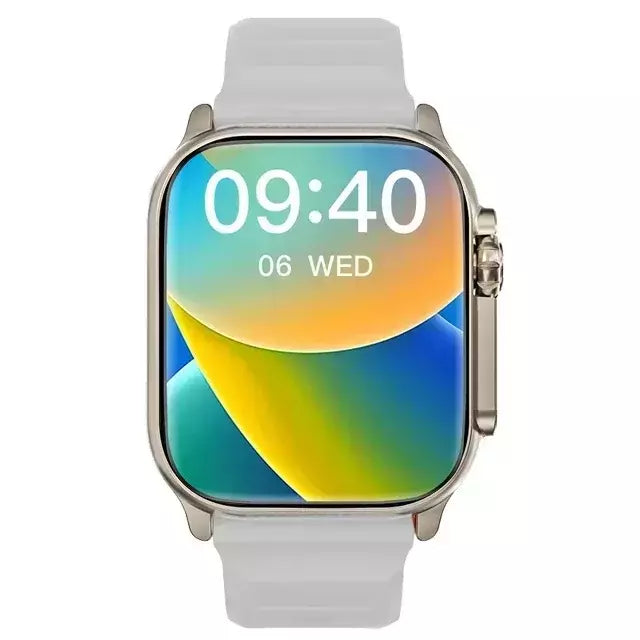 Relógio inteligente masculino T900 Ultra 2, Tela AMOLED, Bússola NFC, Impermeável, Apple Watch, IWO Ultra 8, 49mm, Série 8, 2.3 ", 2024
