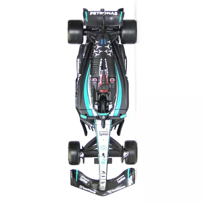Bburago 1:43 2024 F1 Mclaren Mcl38 Monaco Grand Prix F1 Liga Modelo Diecast # 4 # 81 Lando Norris ? Presente de brinquedos para carros F1