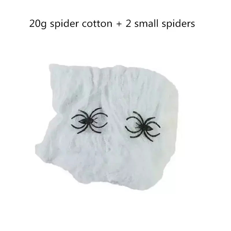 Halloween preto assustador aranha gigante enorme teia de aranha decoração de halloween para casa barra casa assombrada adereços férias decoração ao ar livre