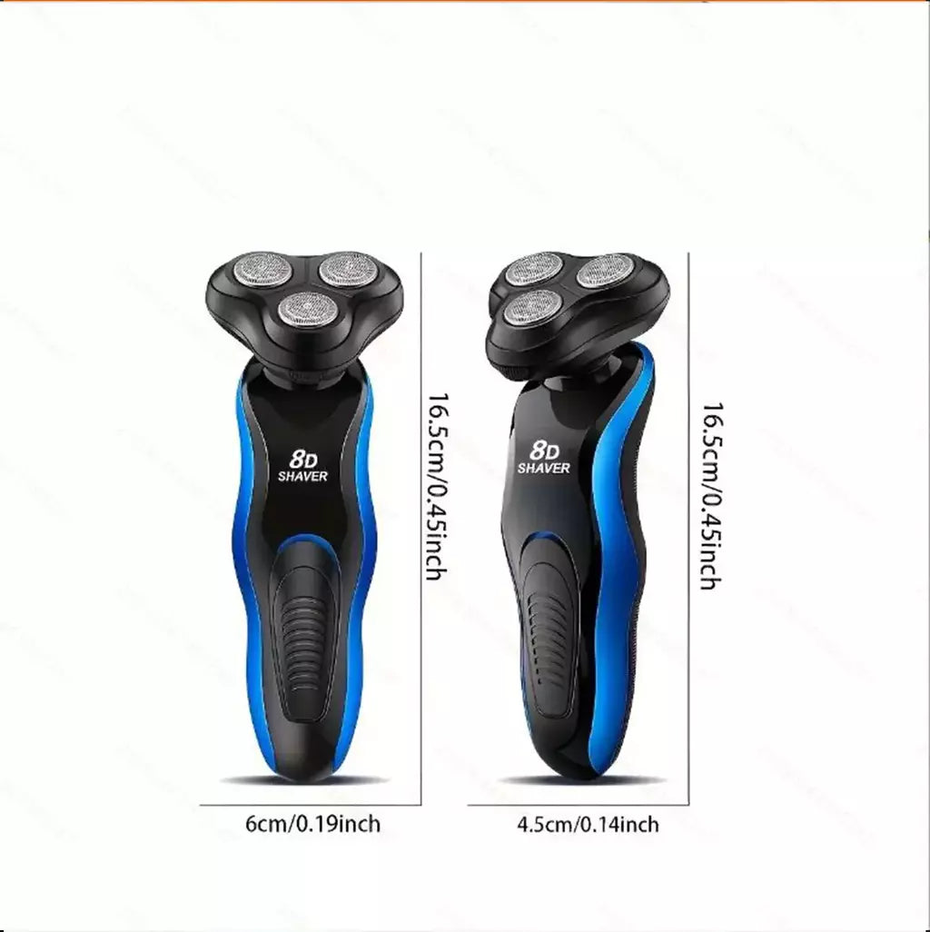 1pc multifuncional quatro em um barbeador elétrico 4 barbear lavável barbear homem carregável barbear USB carregável.
