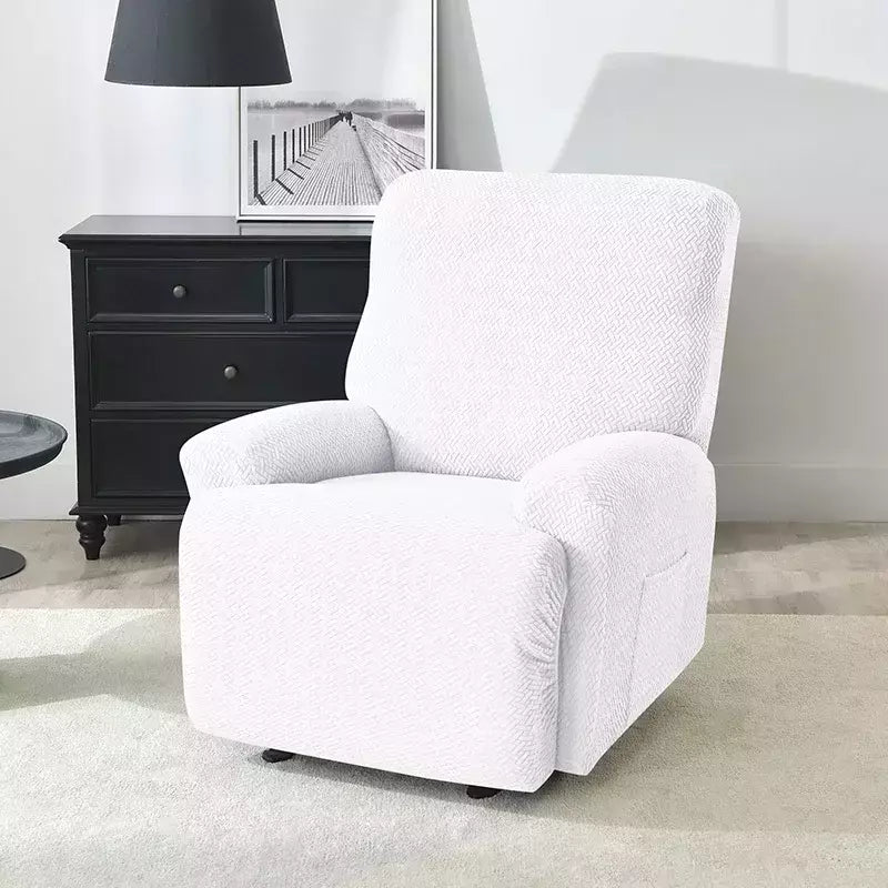 Jacquard Stretch Reclinável Sofá Covers, Poltrona elástica Split, Capa de cadeira antiderrapante, Cadeiras Lazy Boy, Slipcovers para sala de estar