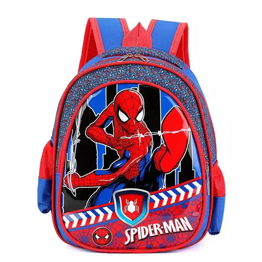 Mochila dos desenhos animados do Batman para crianças, sacolas escolares seguras e confortáveis, proteção da coluna, armazenamento científico, moda de boa aparência
