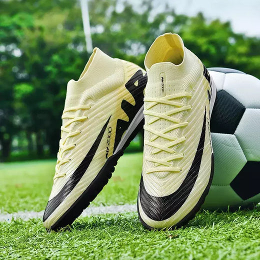 Sapatos de futebol antiderrapantes profissionais para homens, botas de treinamento Grass Society, grampos de qualidade superior, botas originais, novos