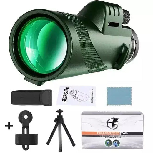 80x100 portátil zoom hd 5000m telescópio dobrável de longa distância mini telescópio poderoso para caça esportes ao ar livre acampamento viagem