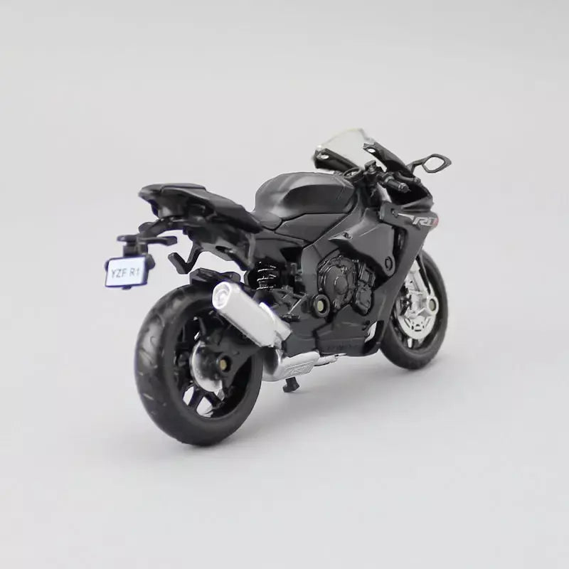 Motocicleta liga e plástico modelo brinquedo, Caipo GSX-R1000 YZF-R1 Vespa 200, 1:18