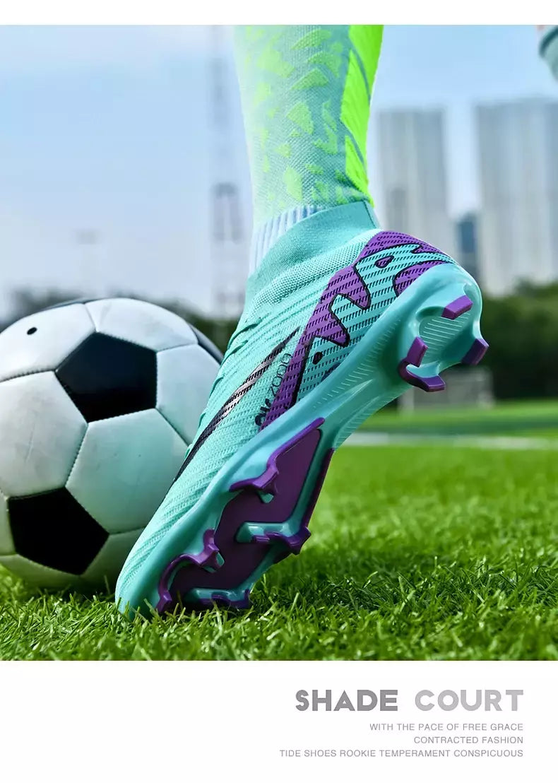 Botas de Campo de Futebol masculino, Treino Grama, Futsal, Sapatos de Futebol, Chuteiras Leves, Ao ar livre, Qualidade, Novo, Original