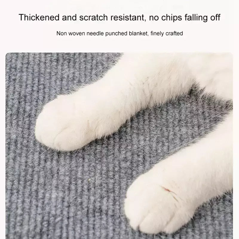 Anti gato risco sofá diy gatos placa de risco sofá proteção patas afiar aparável auto-adesivo tapete gatos placa de risco