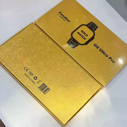 G9ultrapro luxo ouro relógio inteligente, 49mm, parafuso real, pressão, freqüência cardíaca, passo, medidor, pulseira