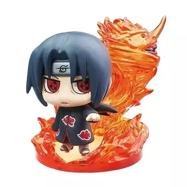 Quente naruto shippuden anime figura modelo sasuke kakashi gaara estatueta de ação estátua pvc brinquedo colecionável boneca crianças presentes