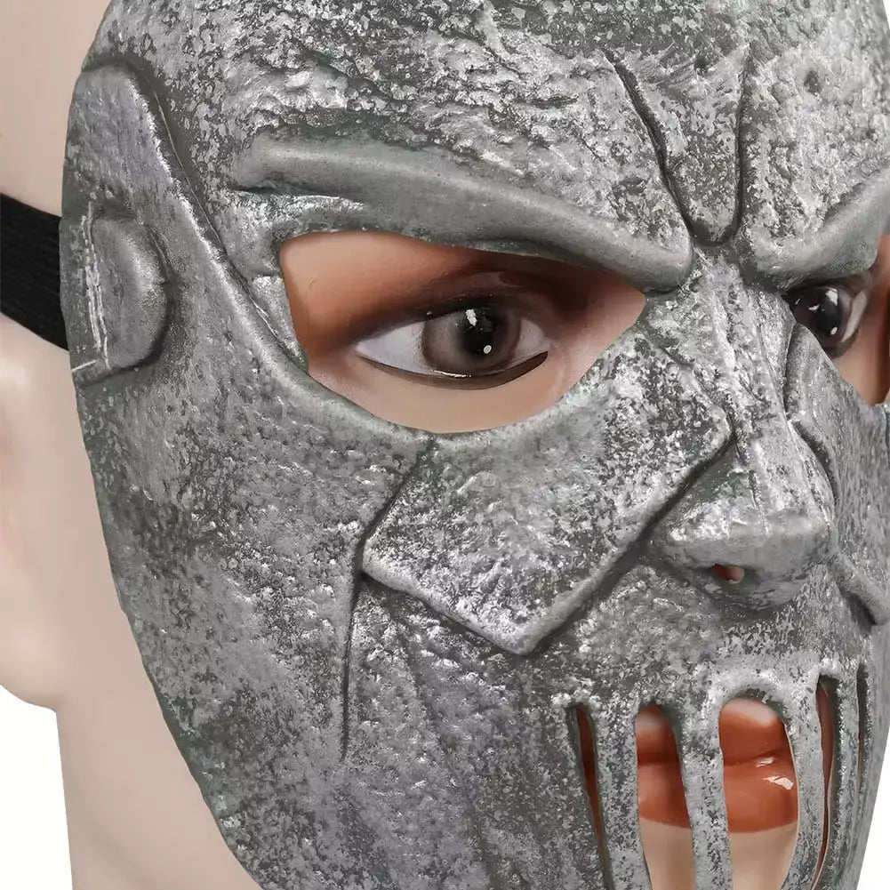 Mick máscara banda deslizamento cosplay nó acessórios de fantasia joey roleplay fantasia masculino látex headwear halloween masquerade capacete masculino